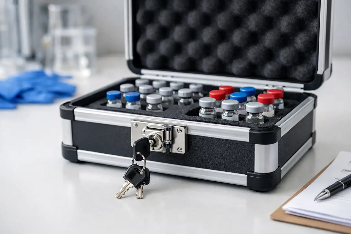 Vial Box mit Schloss kaufen - sicher auswählen