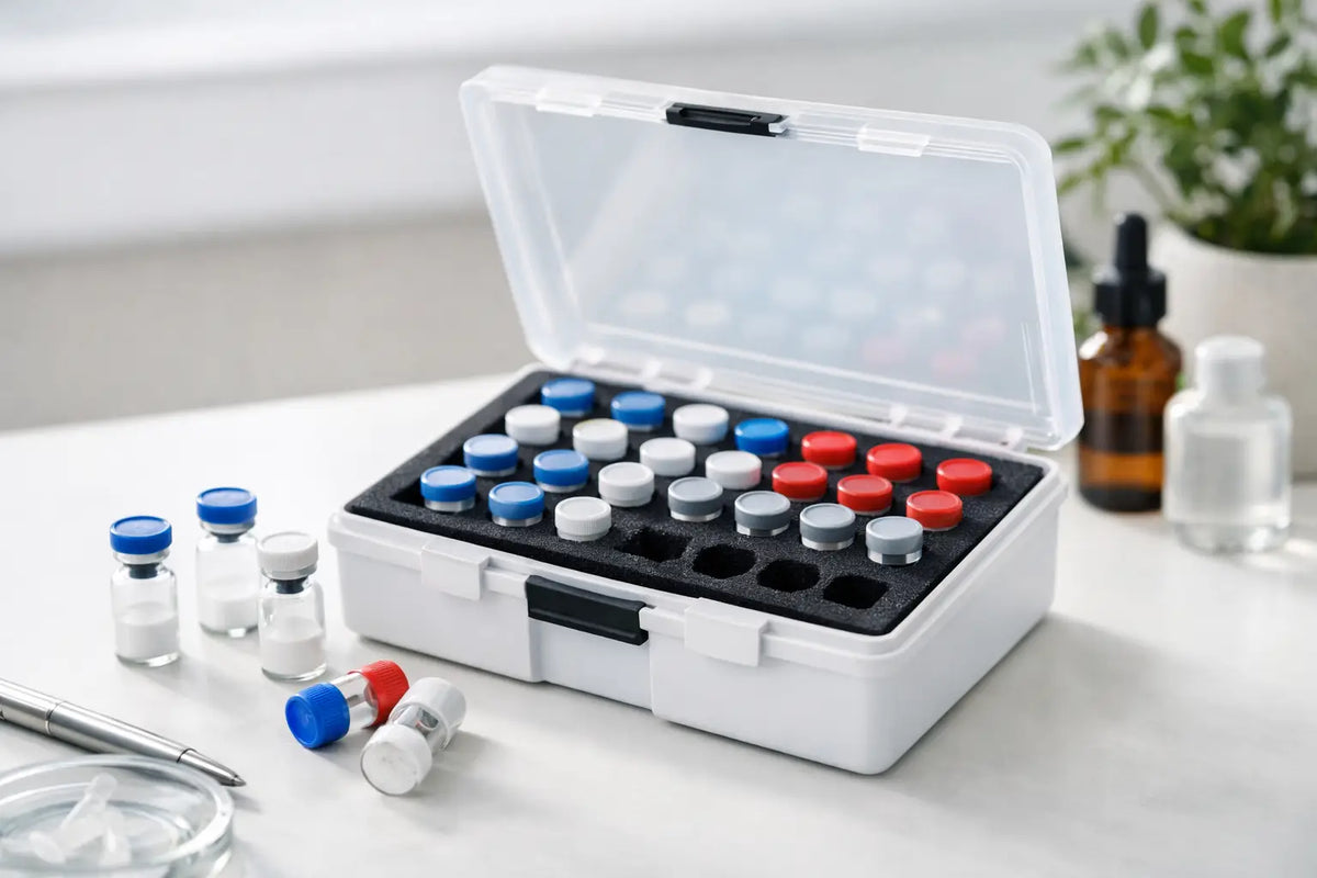 Peptide Box für Vials ohne Chaos im Alltag