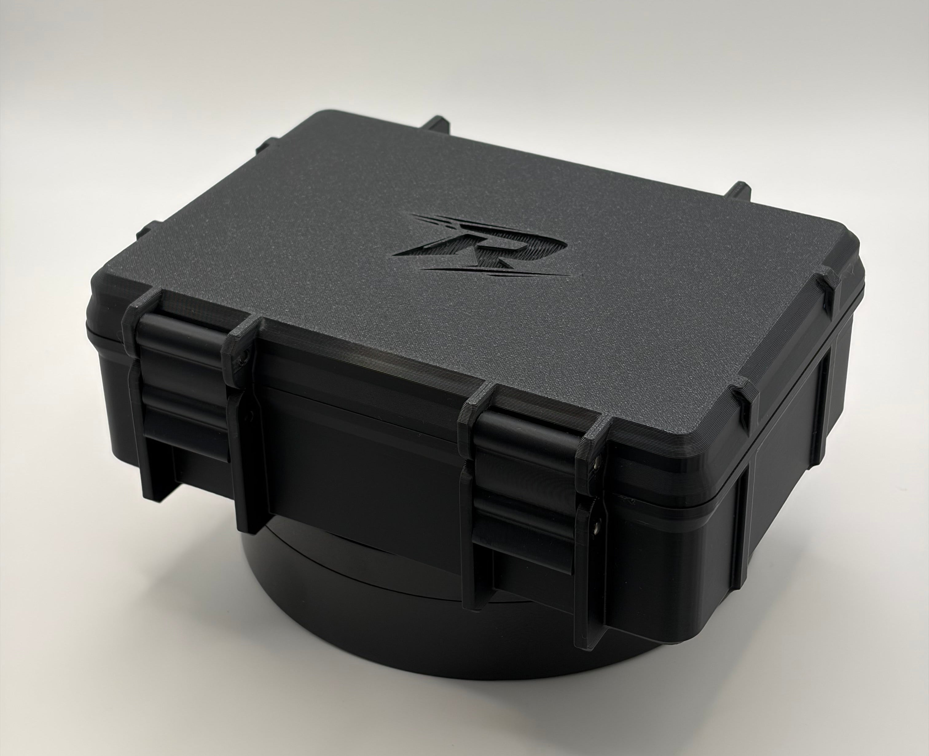 Vial Aufbewahrungsbox Robin Fit mit 10 Fächern, stabile Plastikbox für Vials und kleine Behälter, klare Sicht auf Fächer