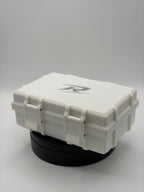 Robin Fit Vial Storage Box 10 V2 für 10x 3-ml-Vials, stabile Aufbewahrungsbox aus Kunststoff mit Deckel