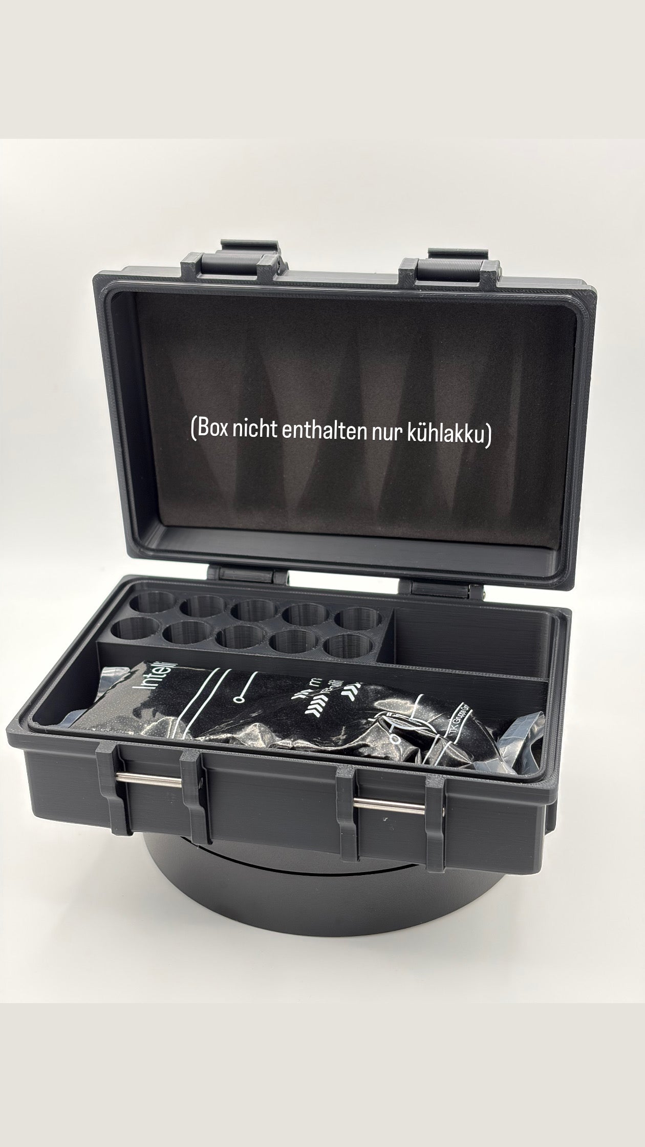 RobinFit Gel-Kühlakku, kühlendes Gel-Produkt in transparentem Beutel mit blauer Beschriftung, für Kühlung und Schmerztherapie