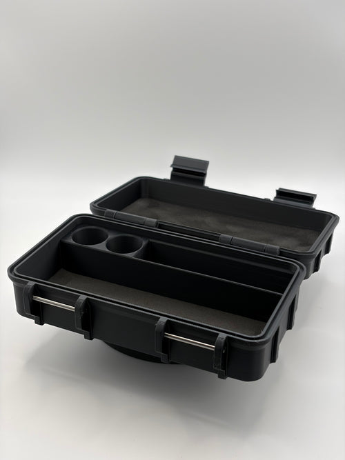 Kleine 10ml Vial TRT Flasche von Robin Fit, medizinisches Behandlungsfläschchen mit klarer Flüssigkeit und Sicherheitsverschluss.