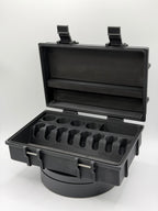 RobinFit Vial Box V3 für 3-ml und 10-ml Vials, stabile Aufbewahrungsbox aus Kunststoff, platzsparend und langlebig
