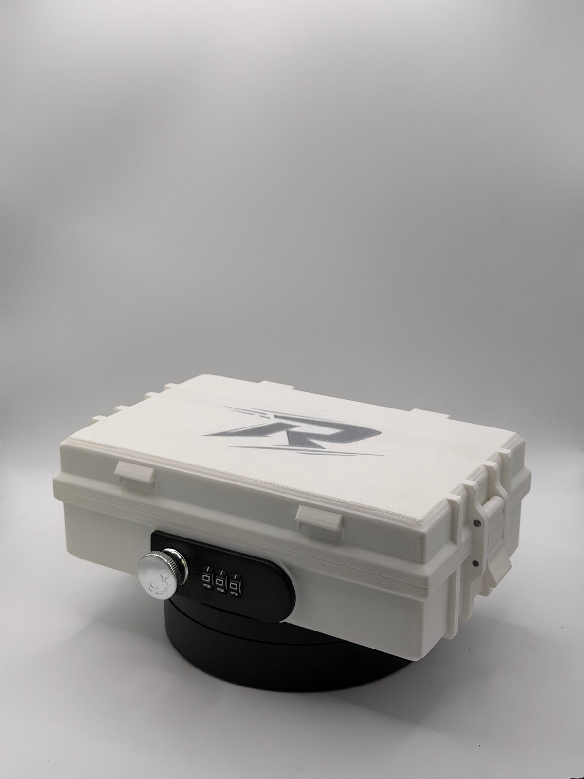 RobinsonFit Vial Box V3.1 Secure mit Zahlenschloss, robuste Aufbewahrungsbox für Vials, sichtbarer Zahlenschloss und stabile Konstruktion
