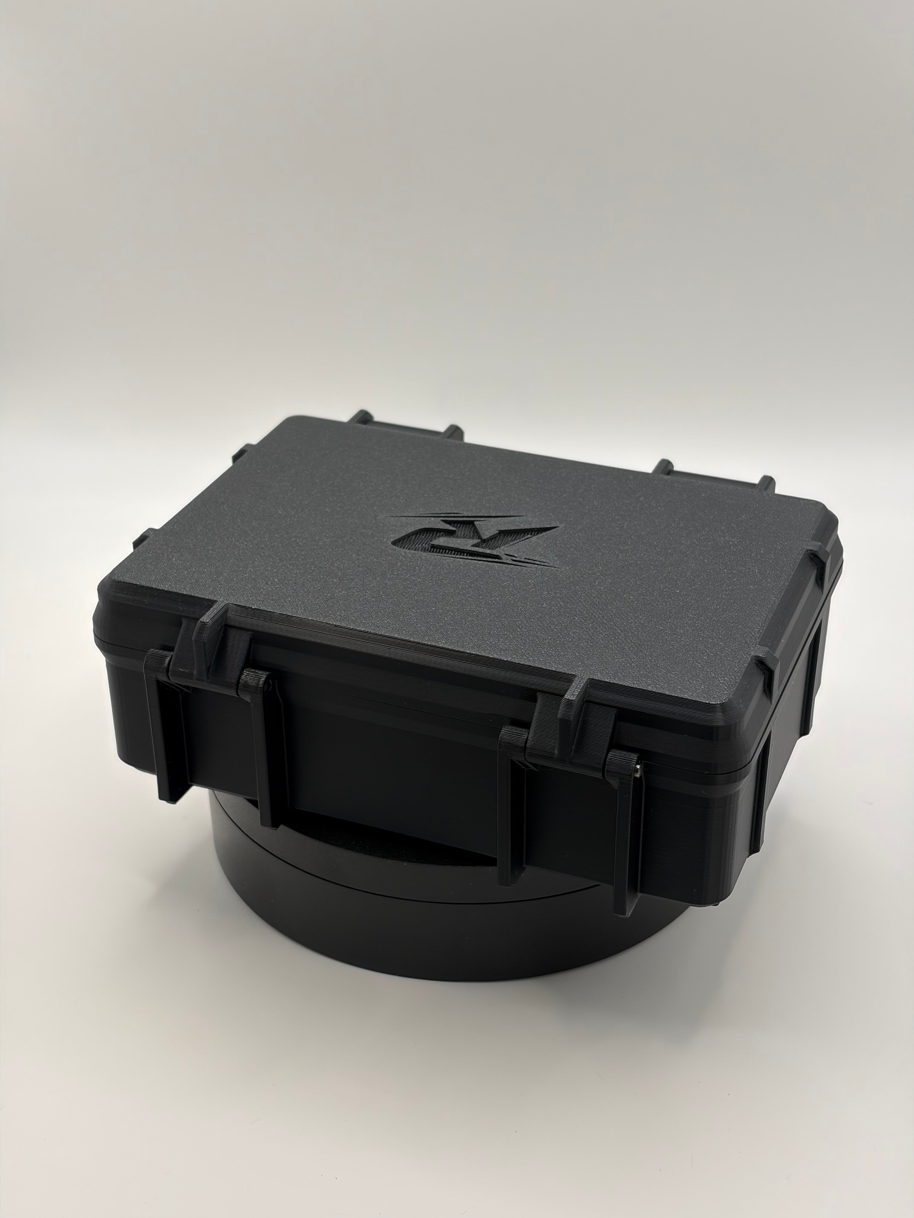 Robin Fit Vial-Aufbewahrungsbox für 10 Vials, stabile Kunststoffbox mit Fächern, ideal für medizinische und Laboranwendungen