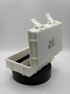 Robin Fit Vial Storage Box 10 V2 für 10 x 3-ml-Vials, stabile Aufbewahrungsbox mit Fächern, ideal für kleine Vials