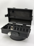 RobinsonFit Vial Box V3.1 Secure mit Zahlenschloss, sichere Aufbewahrungsbox für Vials, robustes Kunststoffgehäuse, abschließbar
