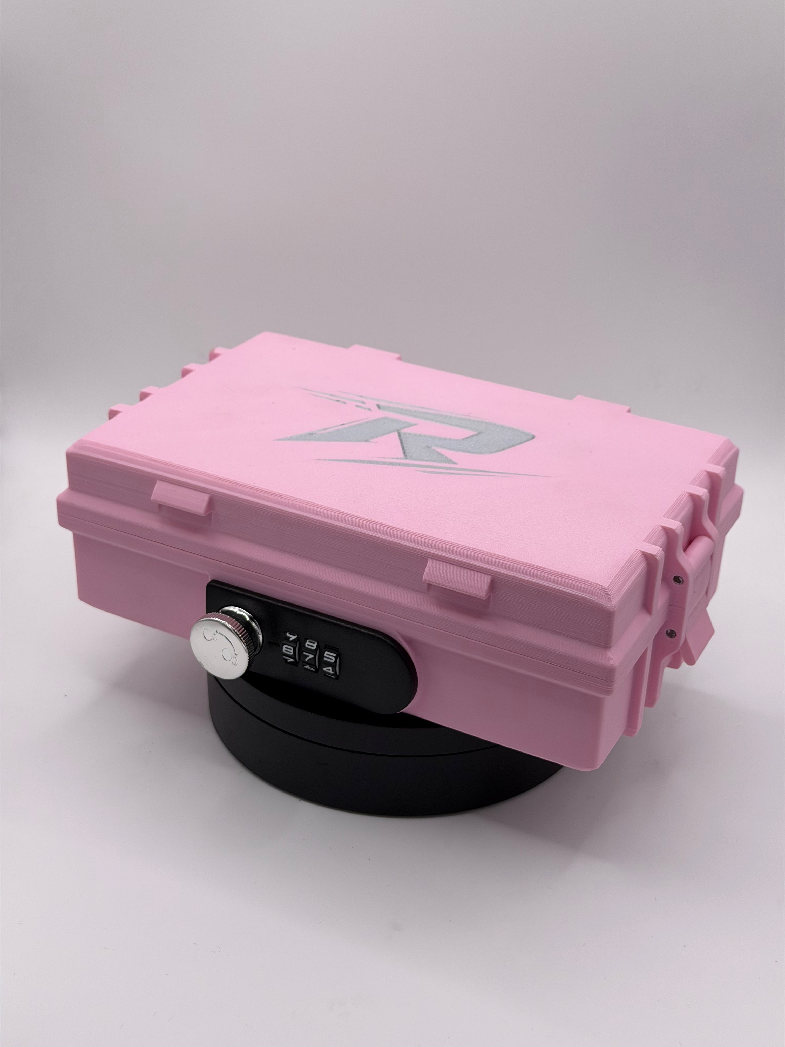 RobinFit Vial Box V3.1 Secure mit Zahlenschloss, robuste Aufbewahrungsbox für Vials, sicher und langlebig