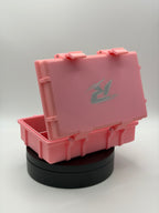Vial Storage Box 10 V2 von Robin Fit, Aufbewahrungsbox für 10 3-ml-Vials, stabile Kunststoffbox mit Deckel